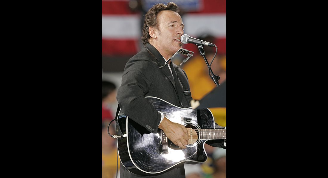 ELECTION 2004: John Kerry And Bruce Springsteen In Miami